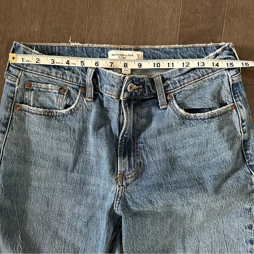 Abercrombie & Fitch The Baggy Low Rise 28/6S - Picture 4 of 8